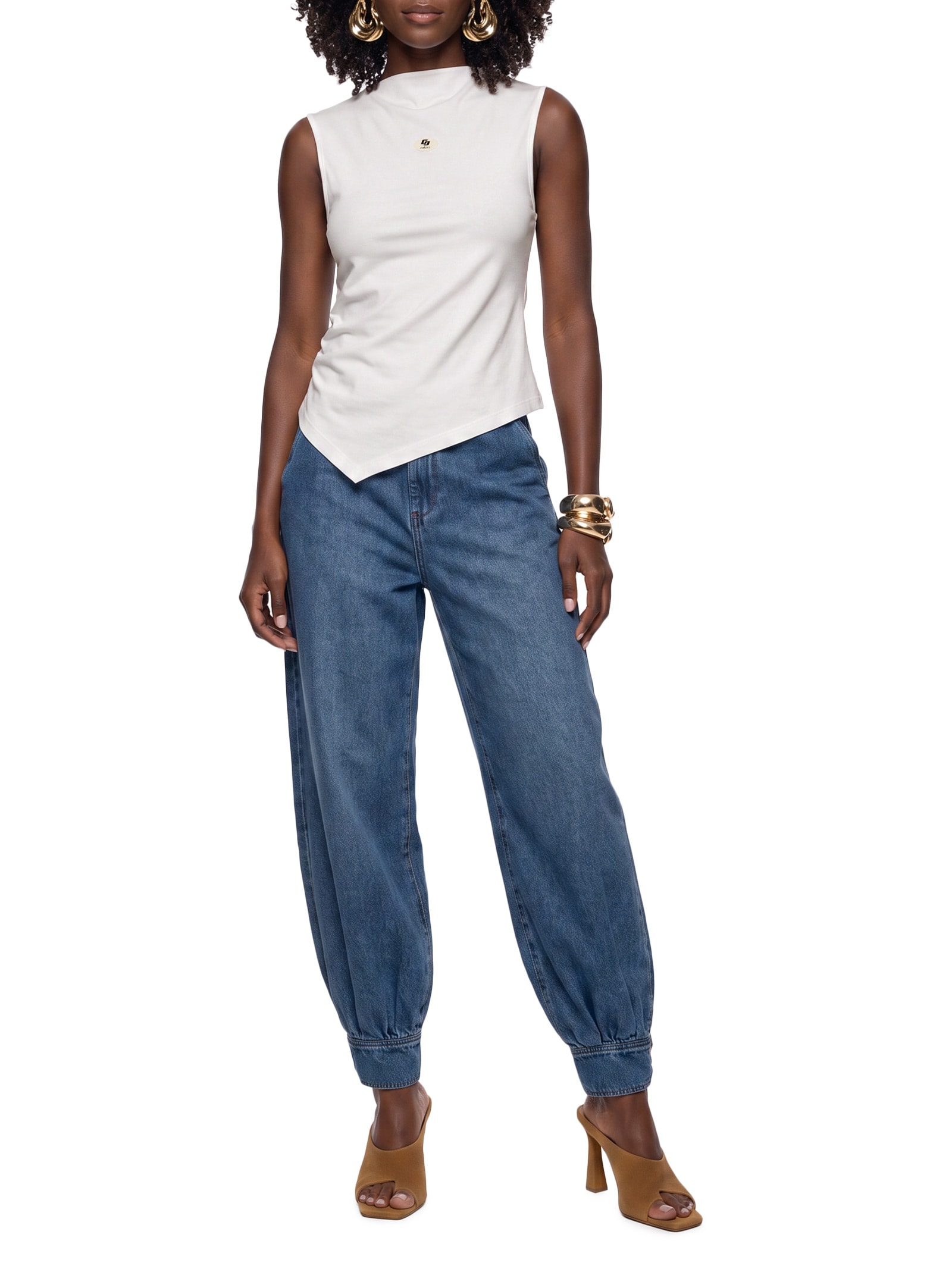 Blusa Feminina Off White Colcci