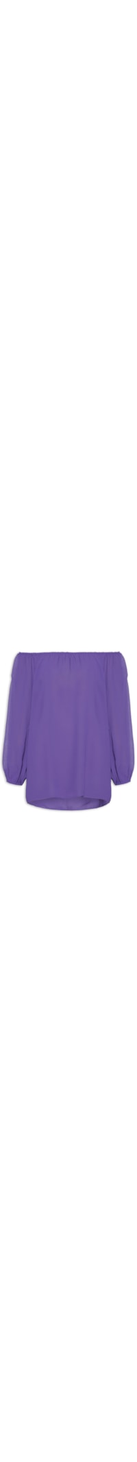 Blusa Feminina Ombro A Ombro - Roxo