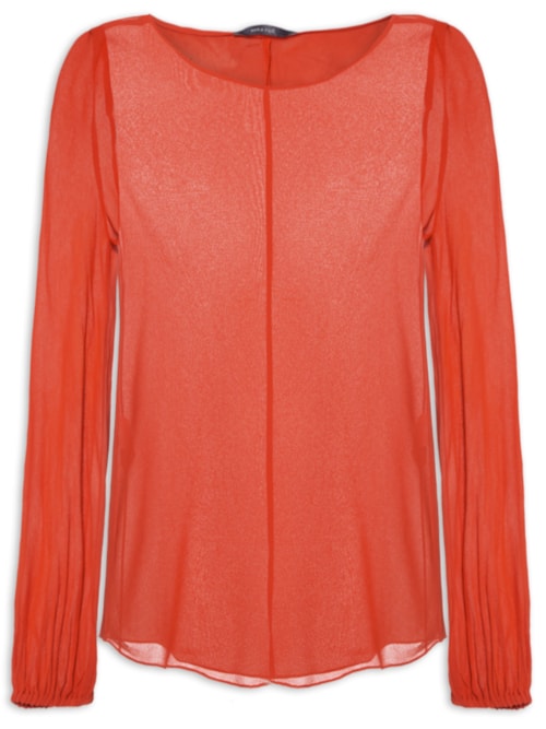 Blusa Feminina Ombro À Ombro – Vermelho