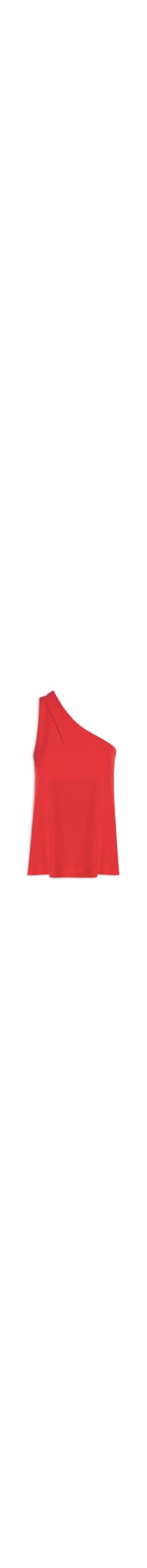 Blusa Feminina Ombro Só Jersey Lab - Vermelho