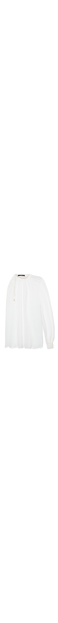 Blusa Feminina Ombro Transparência - Off White