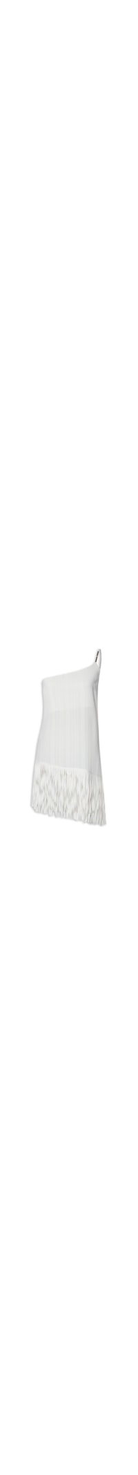 Blusa Feminina Ombro Único Com Franjas - Off White