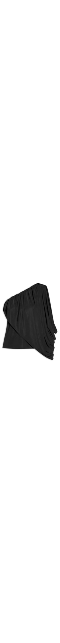 Blusa Feminina Ombro Único - Preto