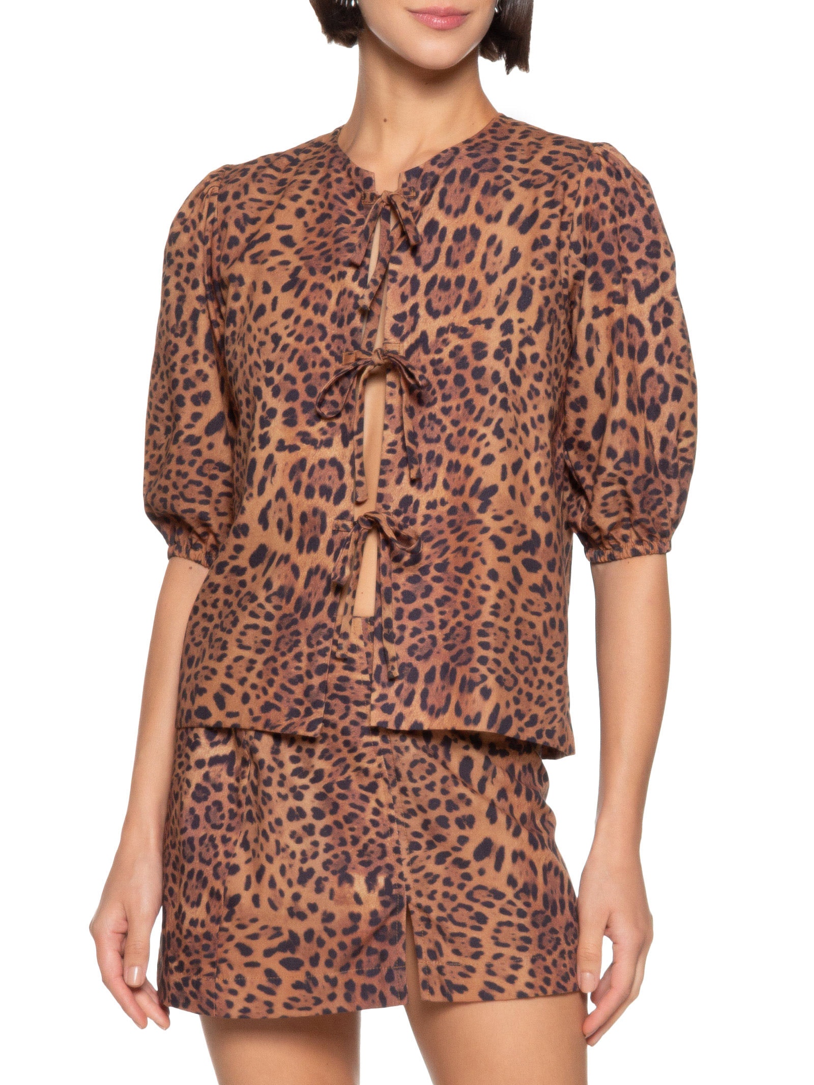 Blusa Feminina Onça Animal Print Loja 3