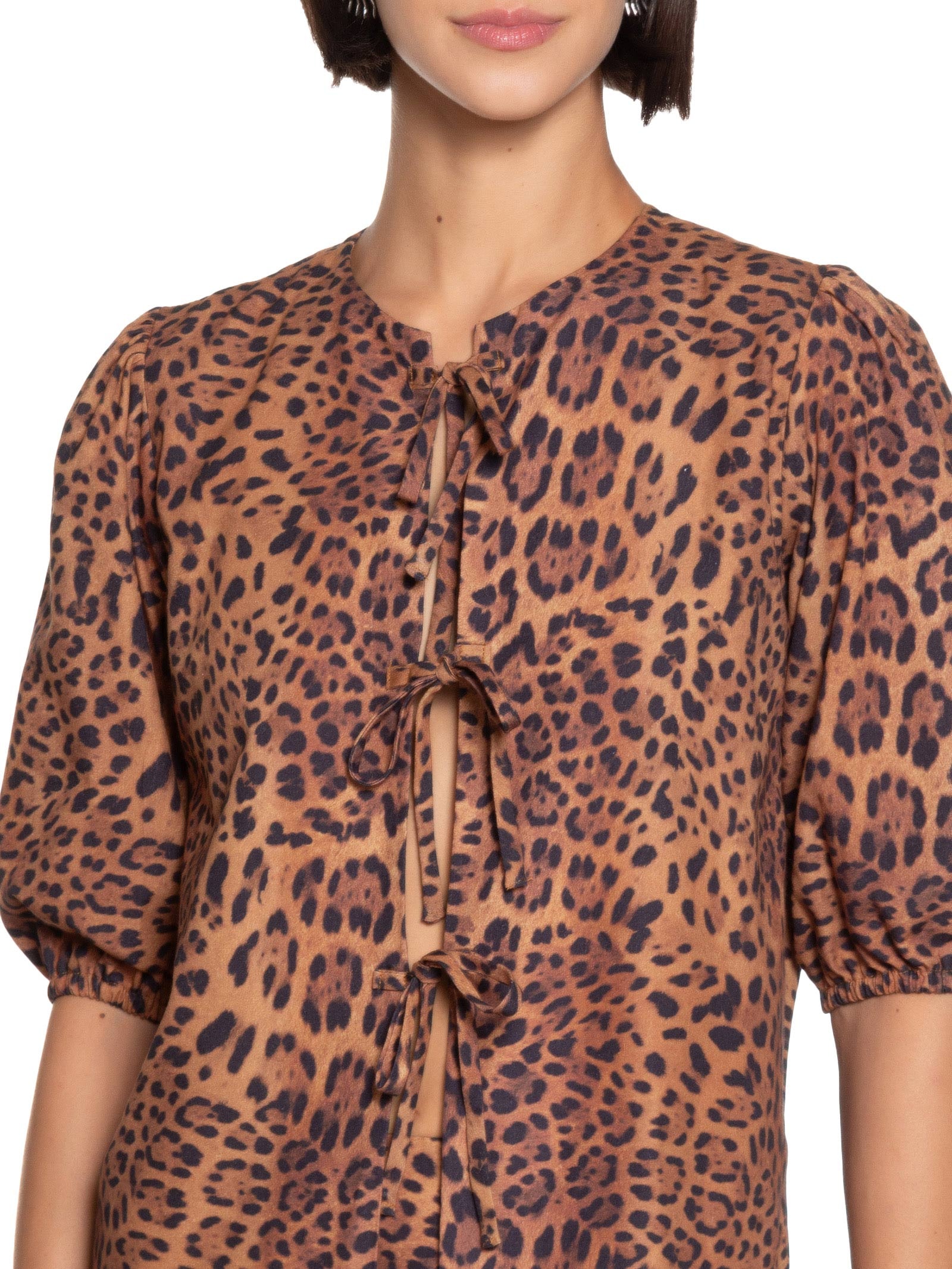 Blusa Feminina Onça Animal Print Loja 3