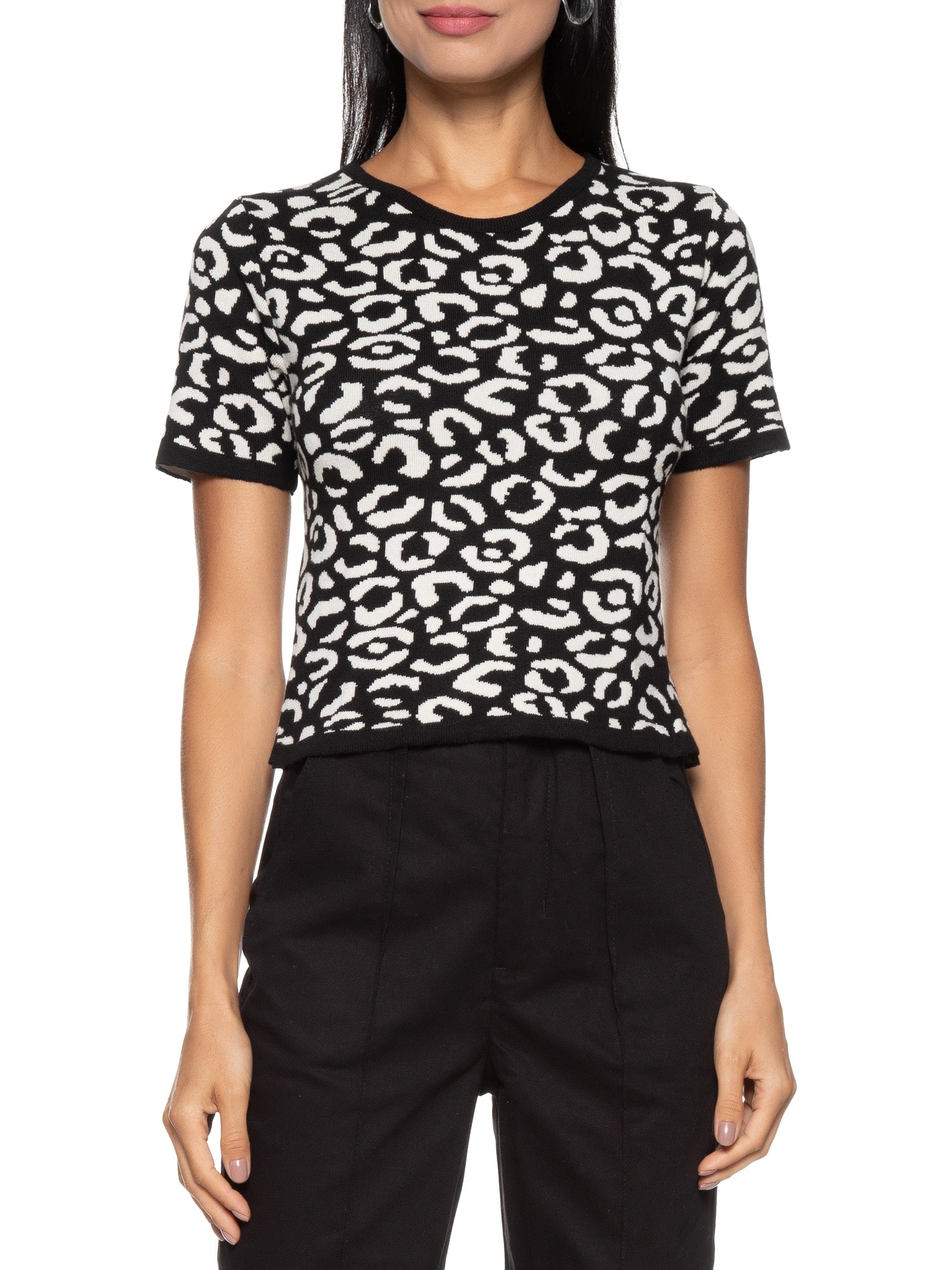 Blusa Feminina Oncinha Animal Print Cacay