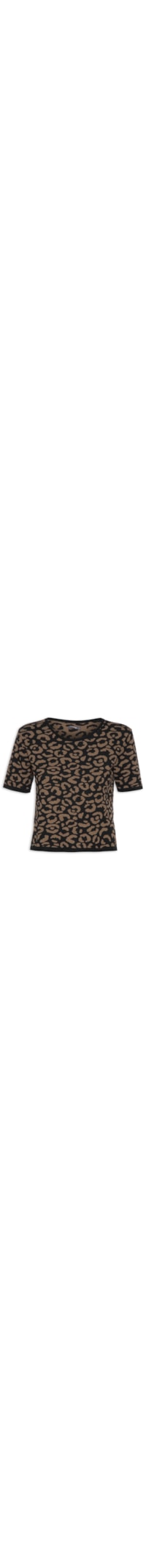 Blusa Feminina Oncinha - Marrom