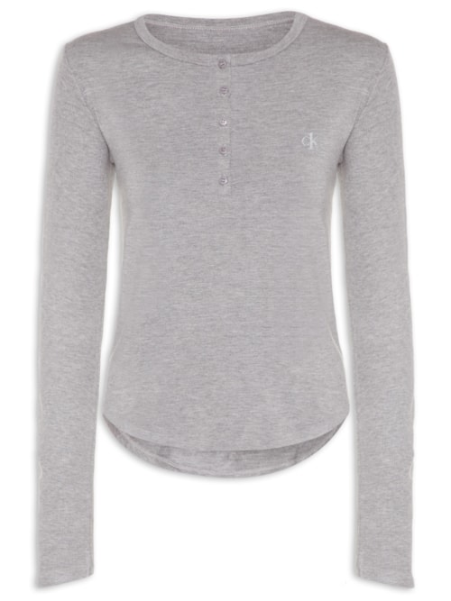 Blusa Feminina One Rib – Cinza