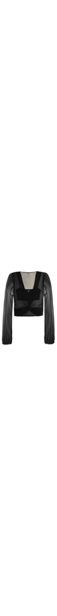 Blusa Feminina Orly - Preto