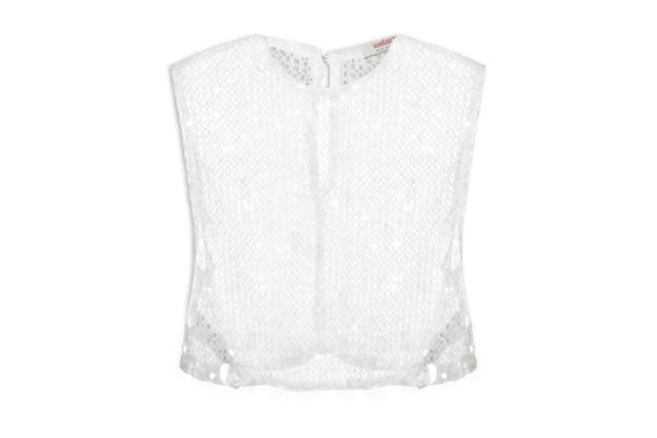 Blusa Feminina Paetê - Branco
