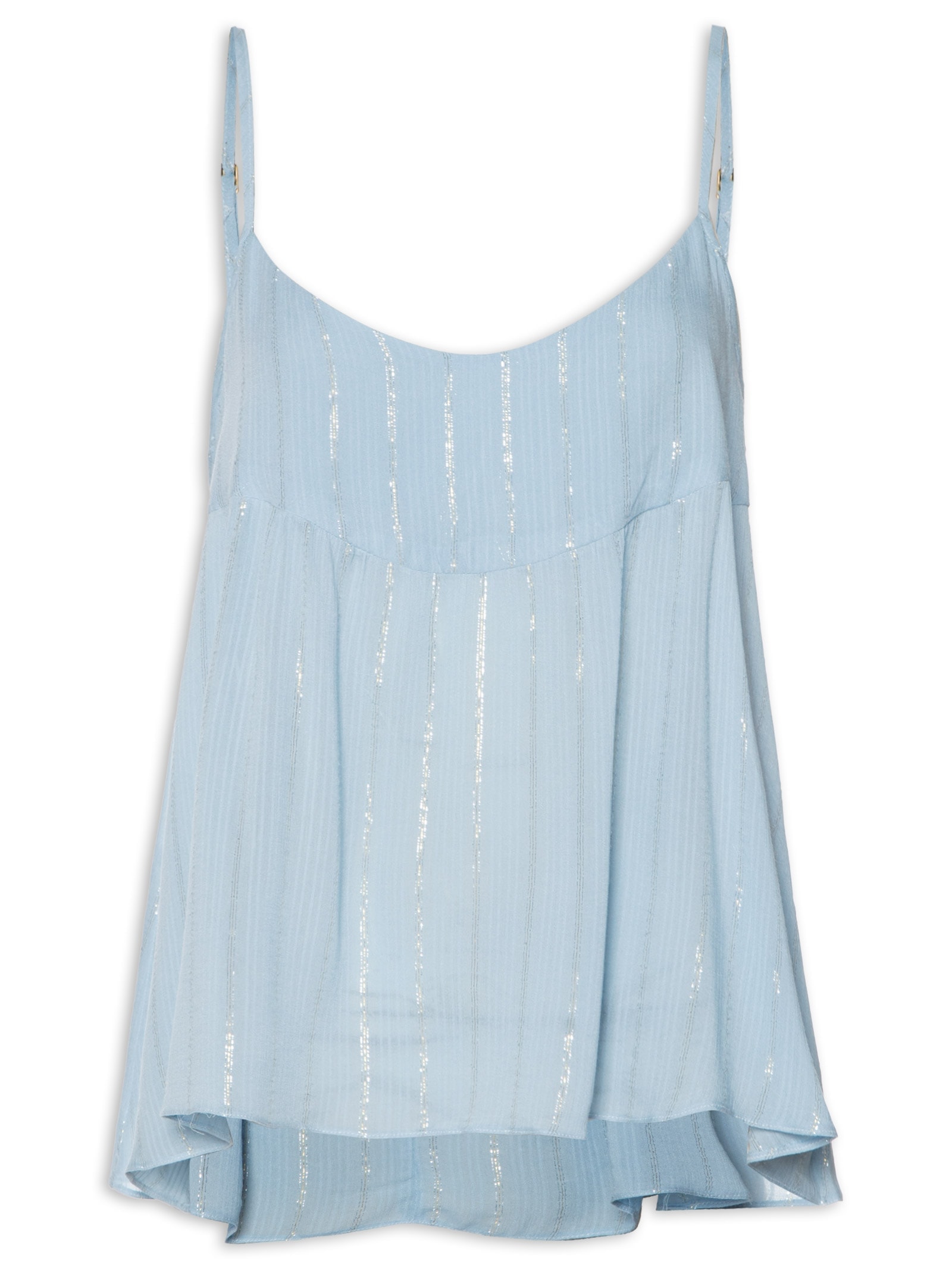 Blusa Feminina Pala Decote Azul Dress To