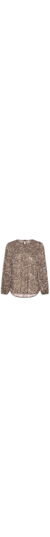 Blusa Feminina Pala Lastéx Estampa Kira - Animal Print