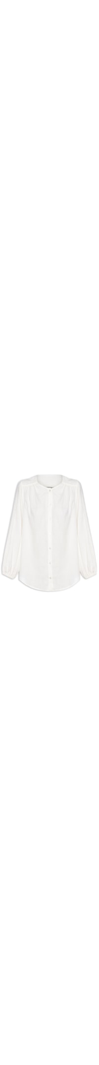 Blusa Feminina Pala Ombro - Branco