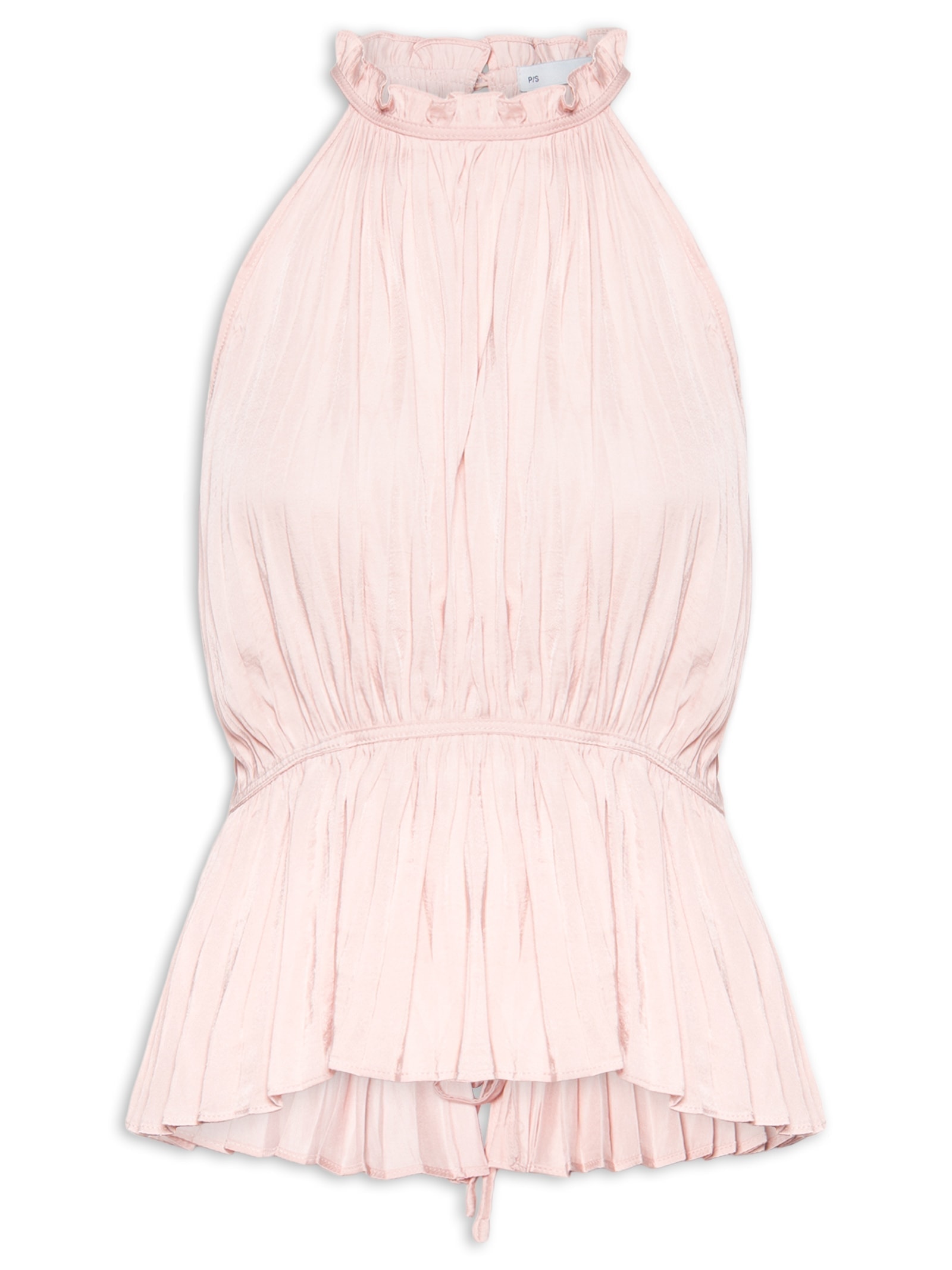 Blusa Feminina Plissada Rosa '2Essential