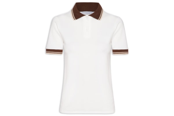 Blusa Feminina Polo - Off White