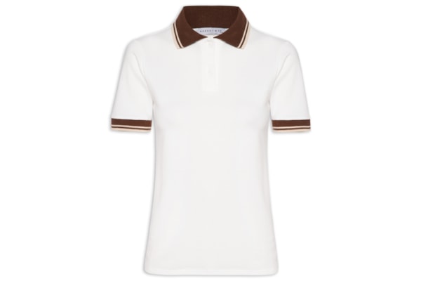 Blusa Feminina Polo - Off White