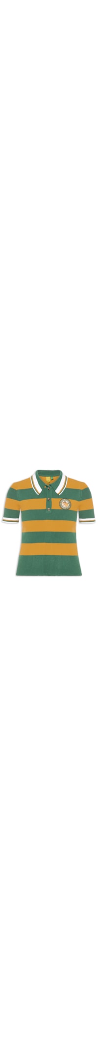 Blusa Feminina Polo Tricot Brasil - Verde
