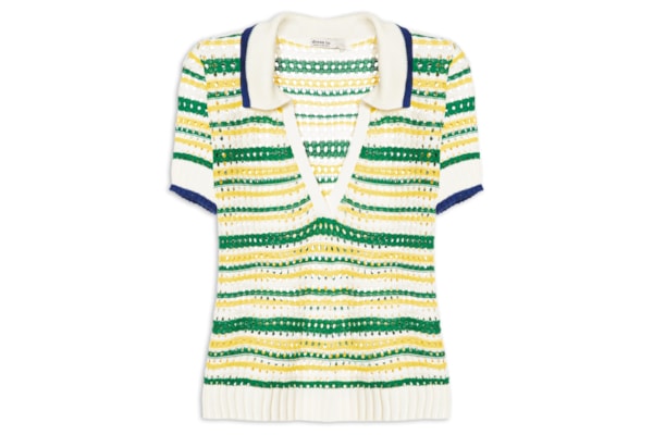 Blusa Feminina Polo Tricot Copa - Off White