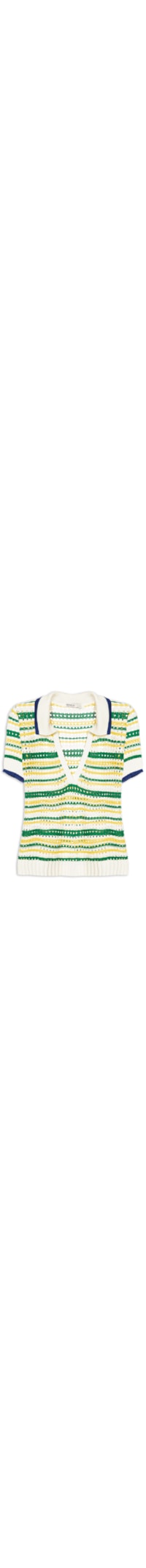 Blusa Feminina Polo Tricot Copa - Off White