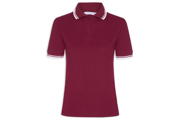 Blusa Feminina Polo - Vermelho