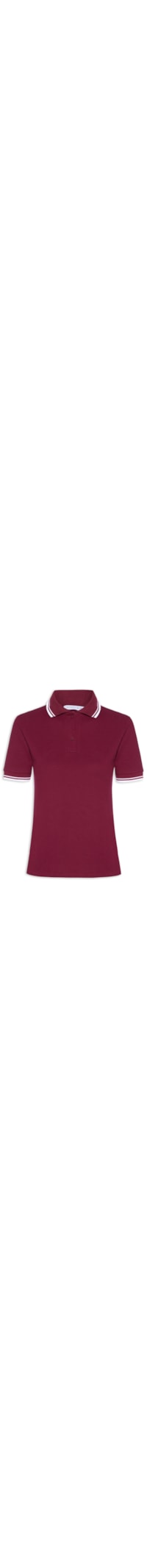 Blusa Feminina Polo - Vermelho