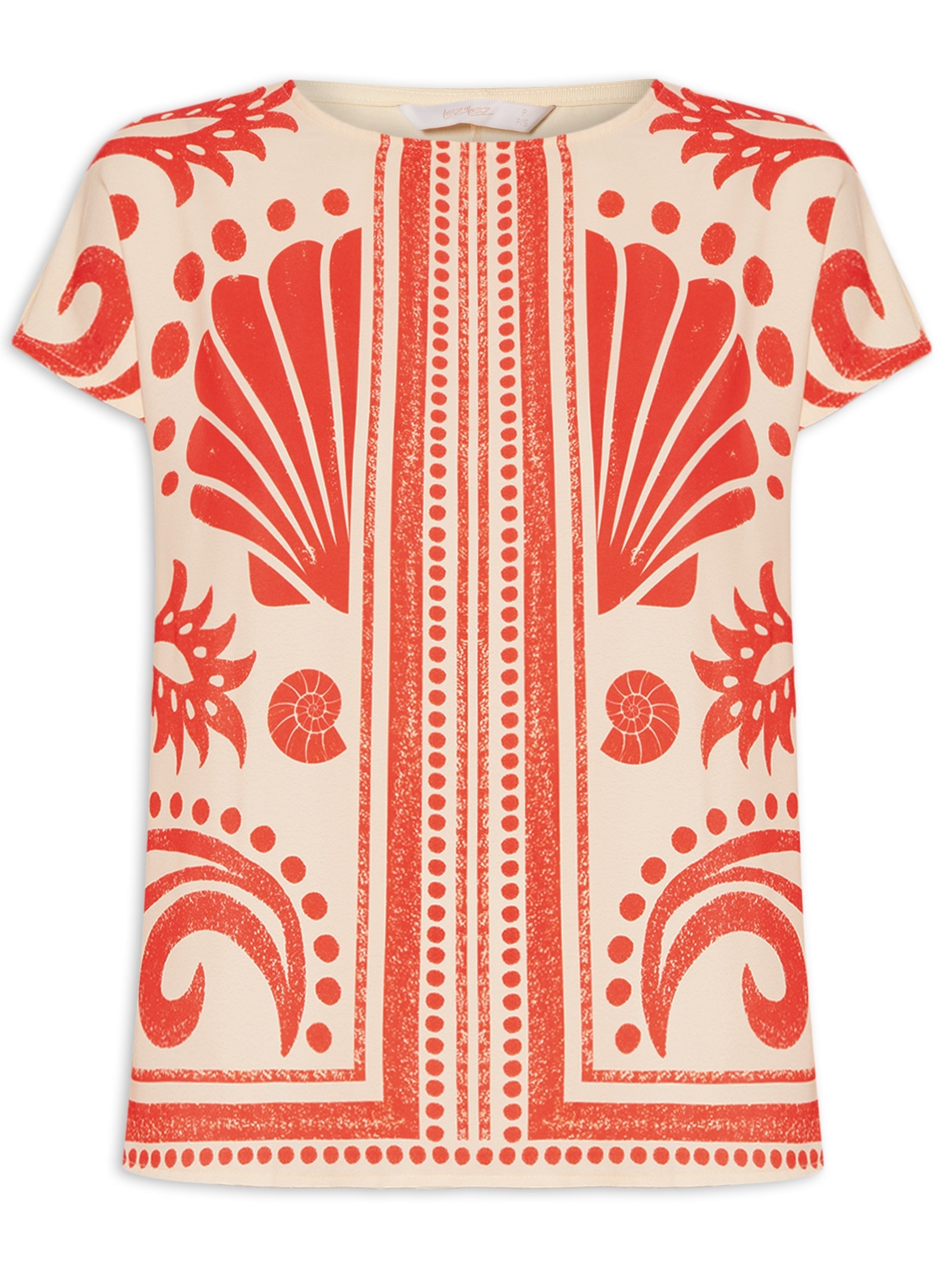 Blusa Feminina Poly Vermelho Lez A Lez