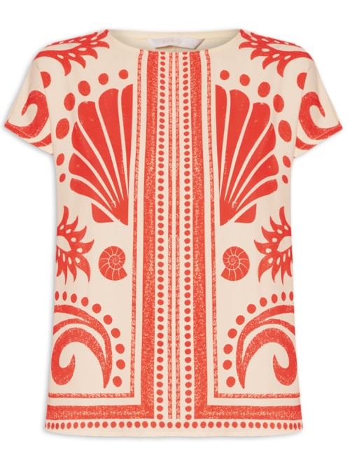 Blusa Feminina Poly - Vermelho