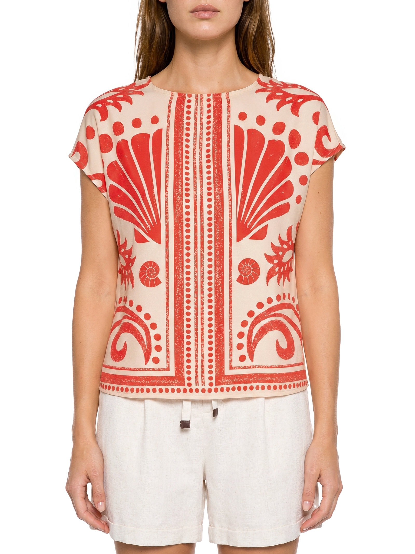 Blusa Feminina Poly Vermelho Lez A Lez