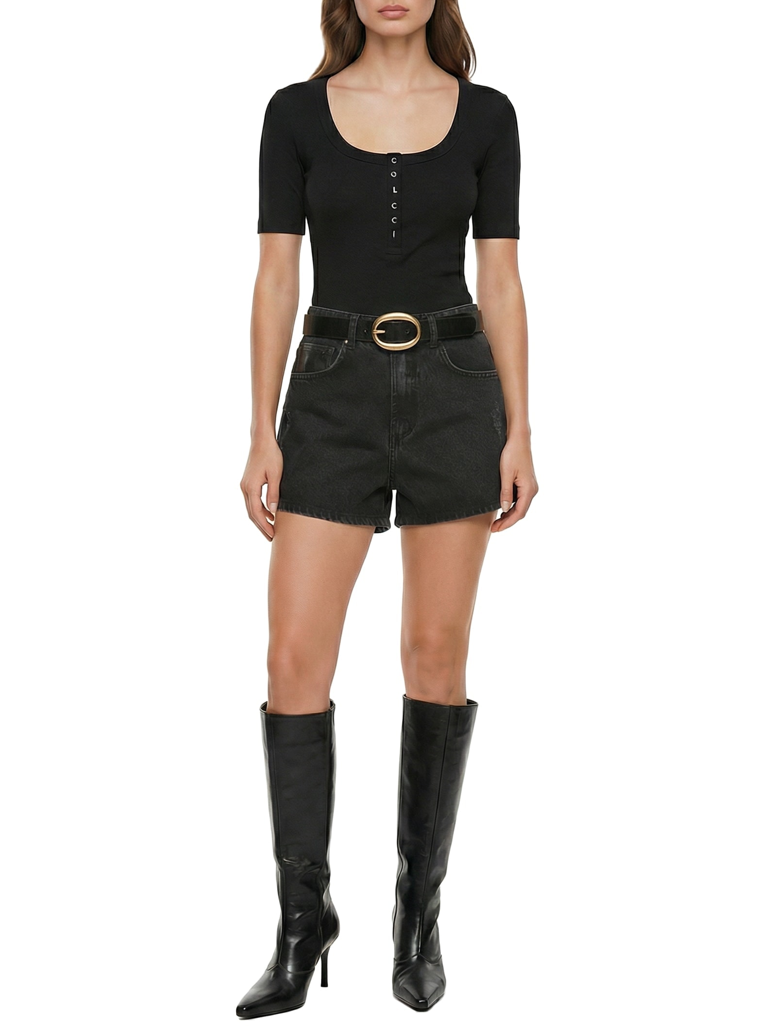 Blusa Feminina Preto Colcci