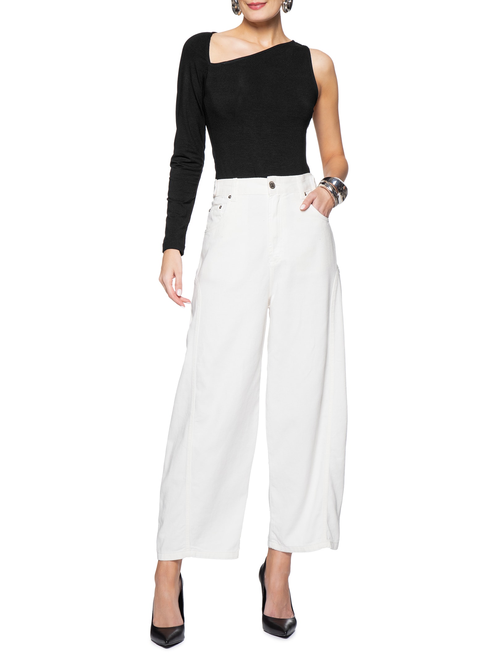 Blusa Feminina Preto Forum