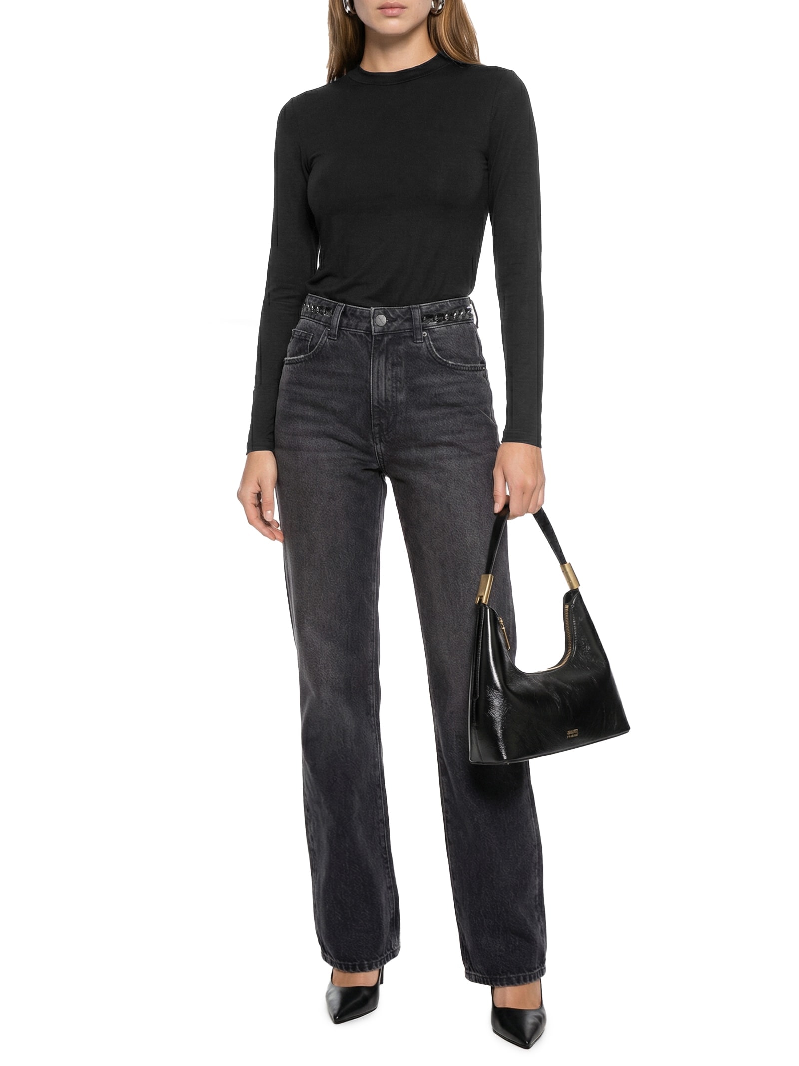 Blusa Feminina Preto Colcci