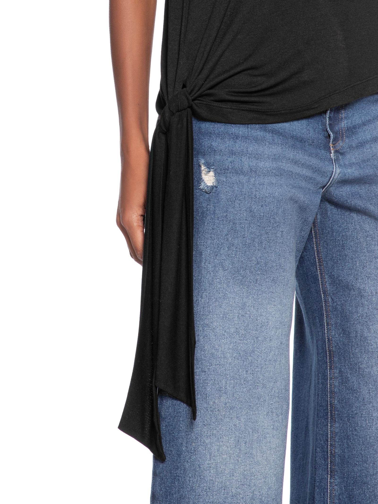 Blusa Feminina  Preto Forum