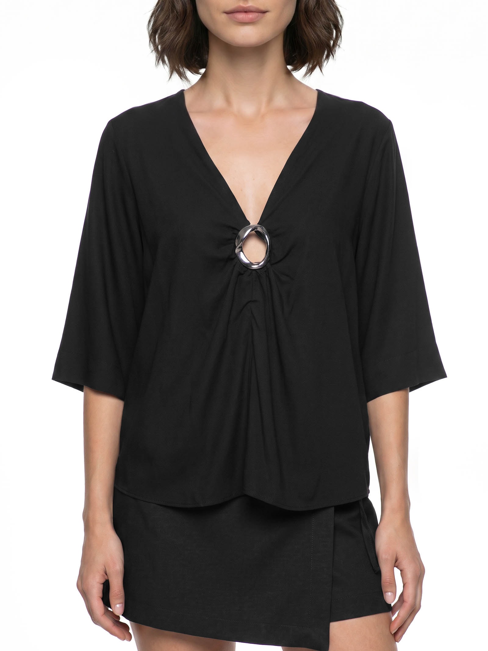 Blusa Feminina Preto Colcci