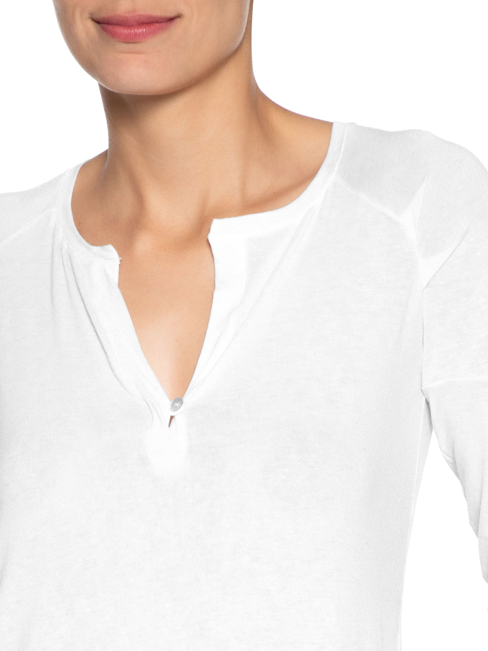 Blusa Feminina Raglan Desconstruída Branco Animale