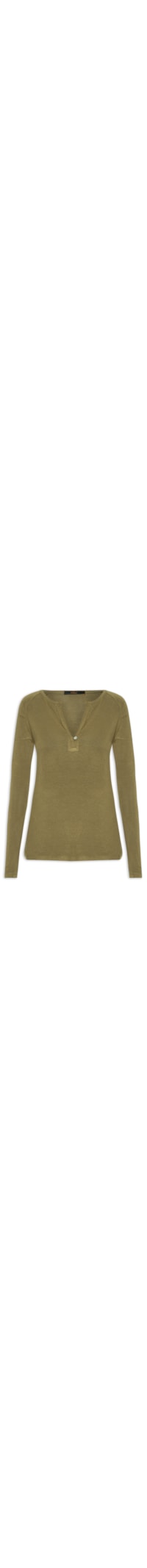 Blusa Feminina Raglan Desconstruída - Verde