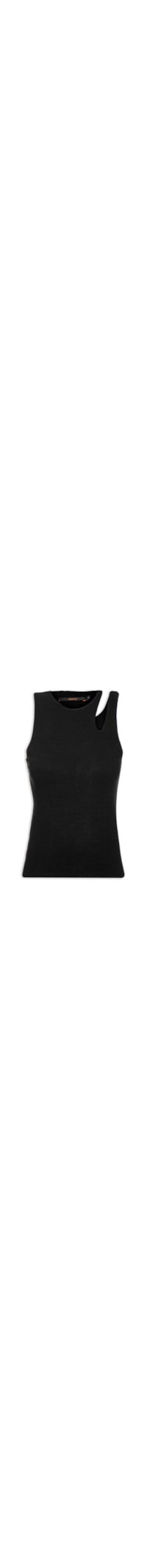 Blusa Feminina Recorte Ombro - Preto