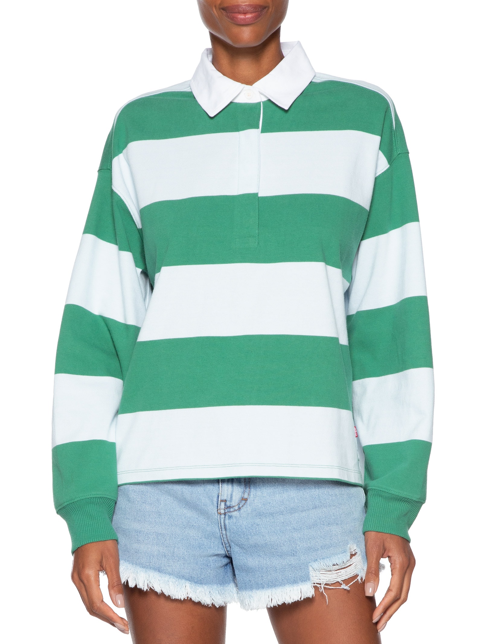 Blusa Feminina Reenie Rugby Verde Levi's