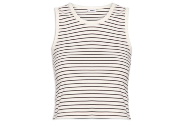 Blusa Feminina Regata Listrada - Cinza