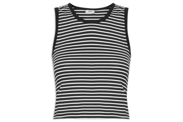 Blusa Feminina Regata Listrada - Preto