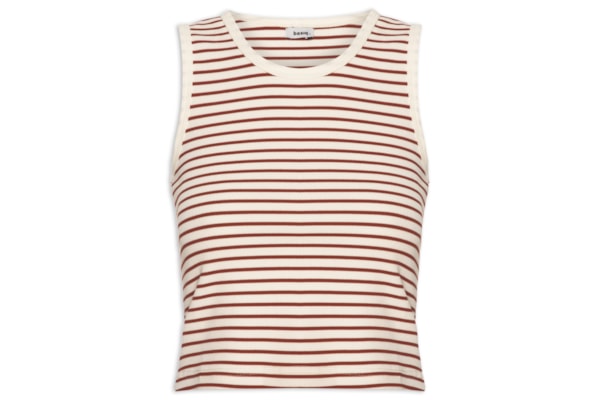 Blusa Feminina Regata Listrada - Vermelho