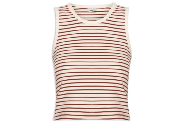 Blusa Feminina Regata Listrada - Vermelho