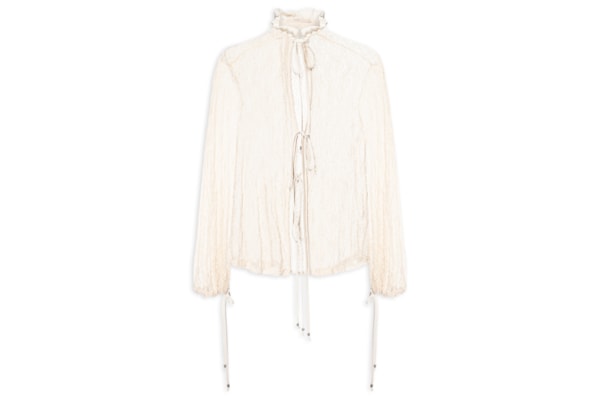 Blusa Feminina Renda - Bege