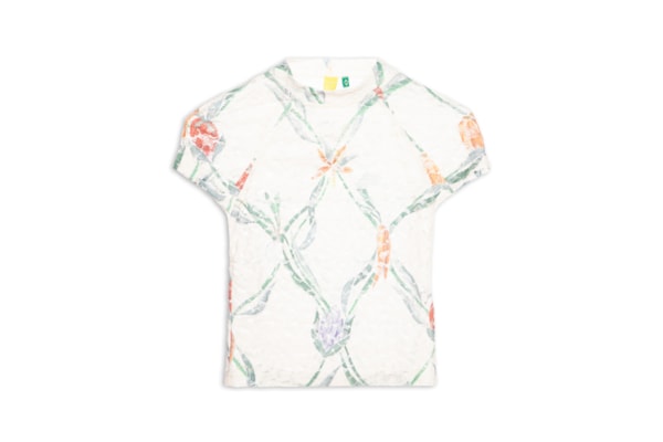 Blusa Feminina Renda Feira De Legumes - Off White