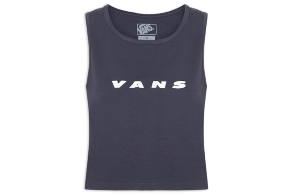 Blusa Feminina Retro Fitted Tank - Azul