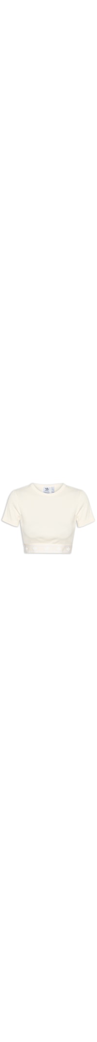 Blusa Feminina Rib SS Top - Off White