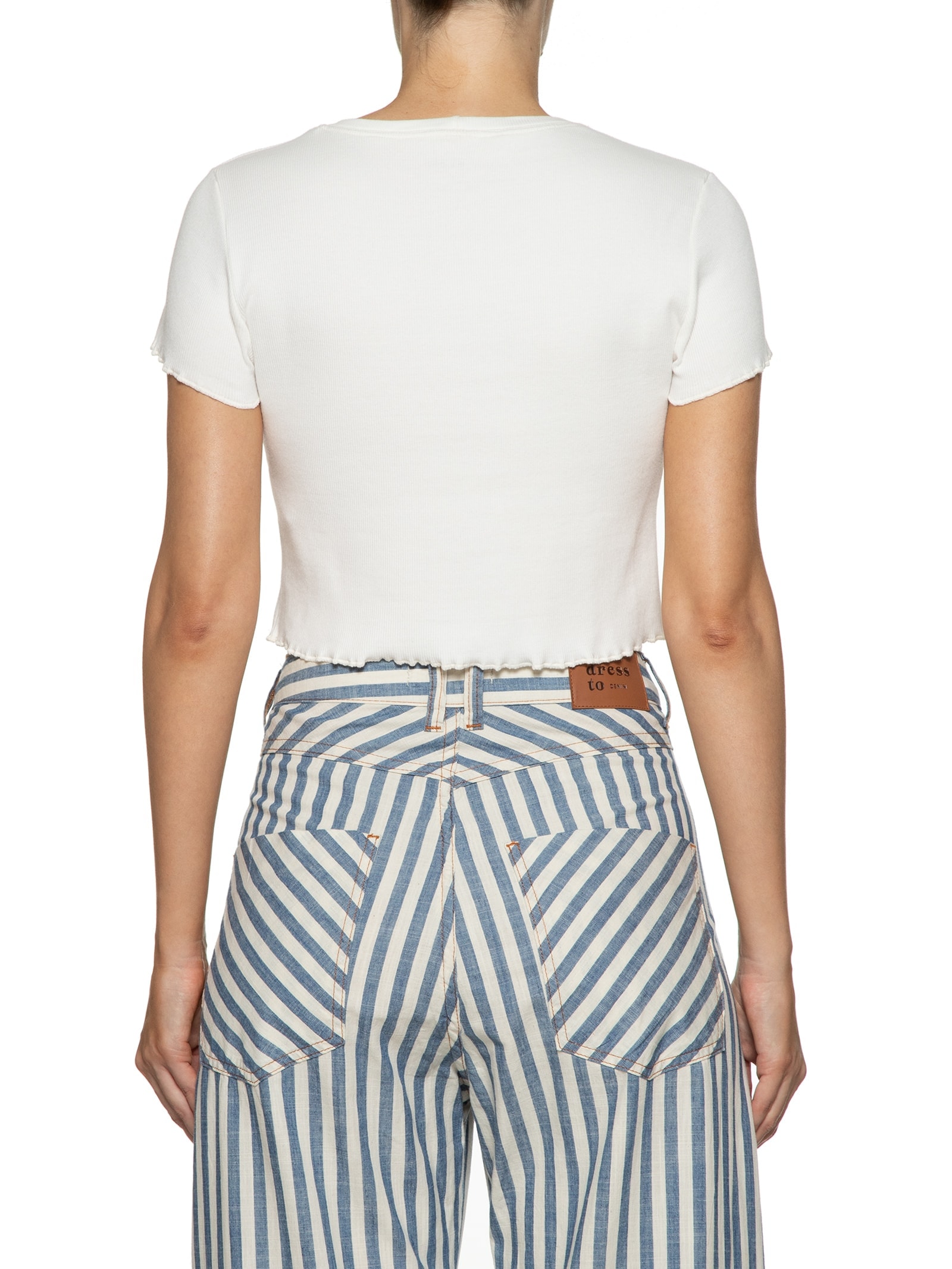 Blusa Feminina Ribana Bordado Lovers Club Off White Dress To