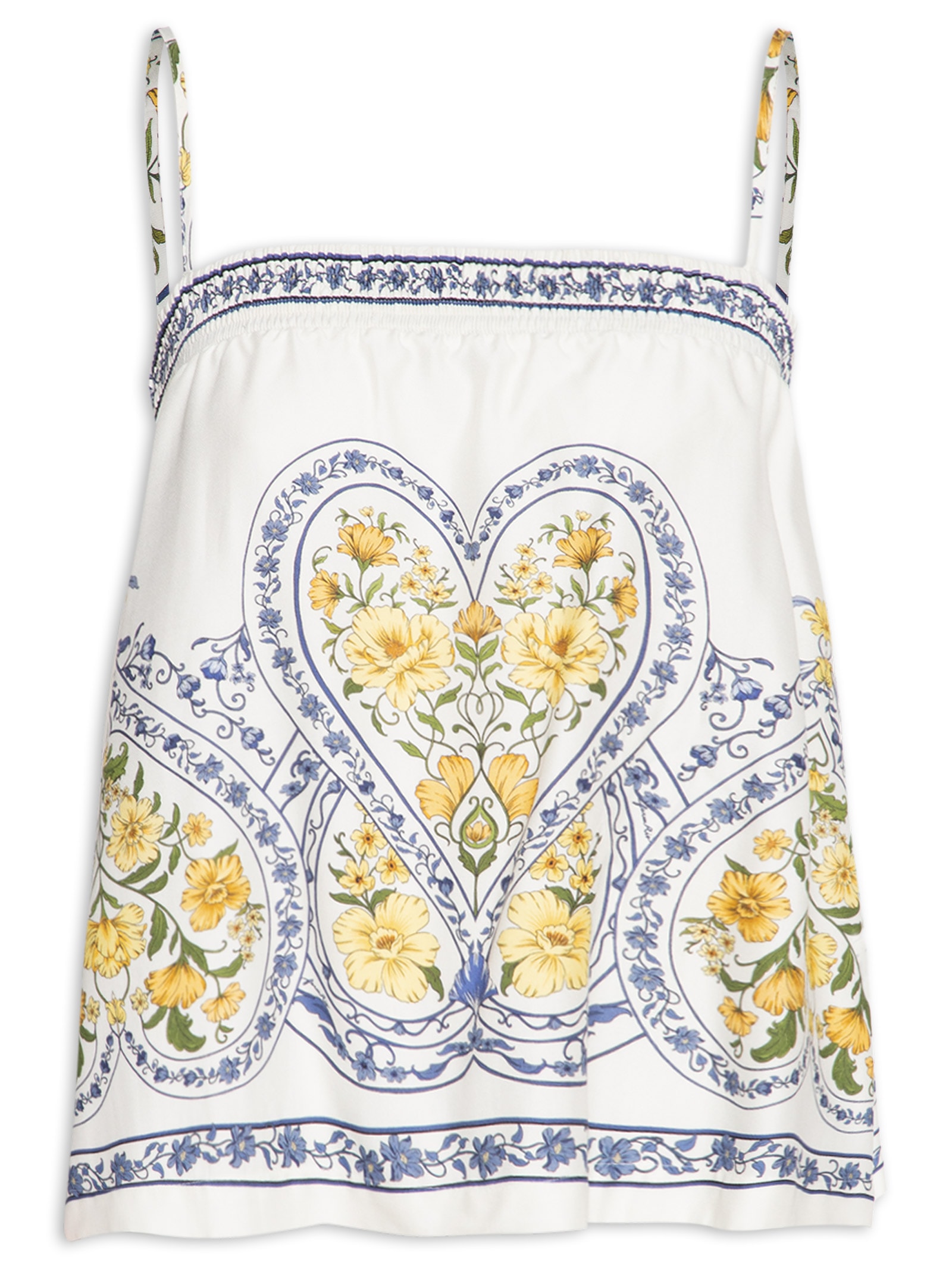 Blusa Feminina Romance Boho E Azul Farm