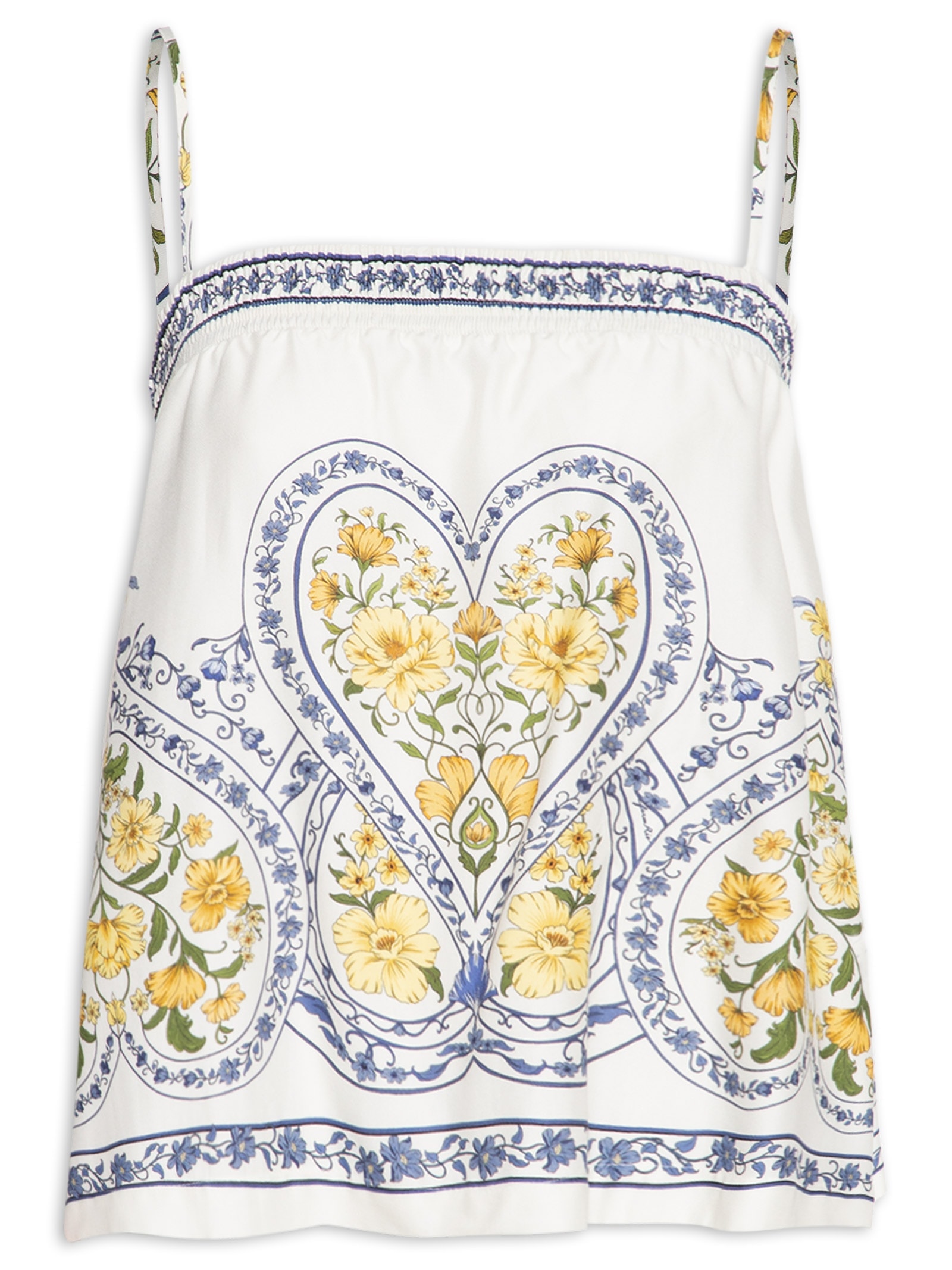 Blusa Feminina Romance Boho E Azul Farm