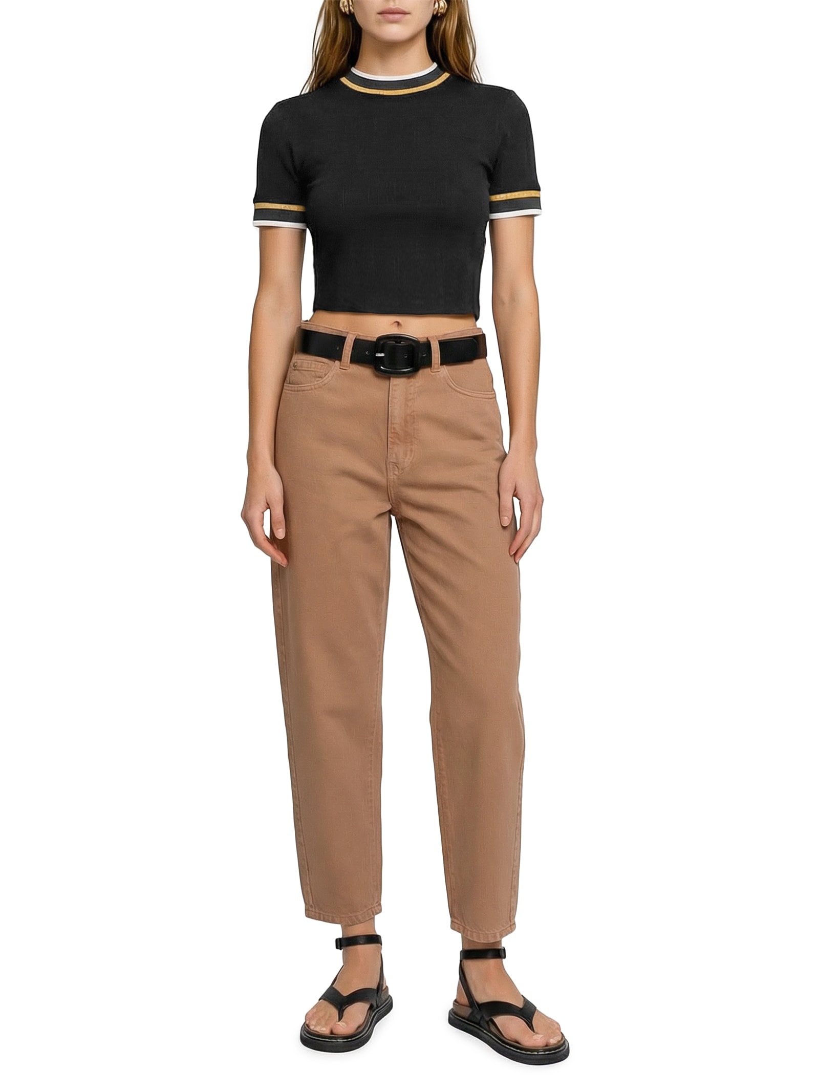 Blusa Feminina Samoa Preto Lez A Lez