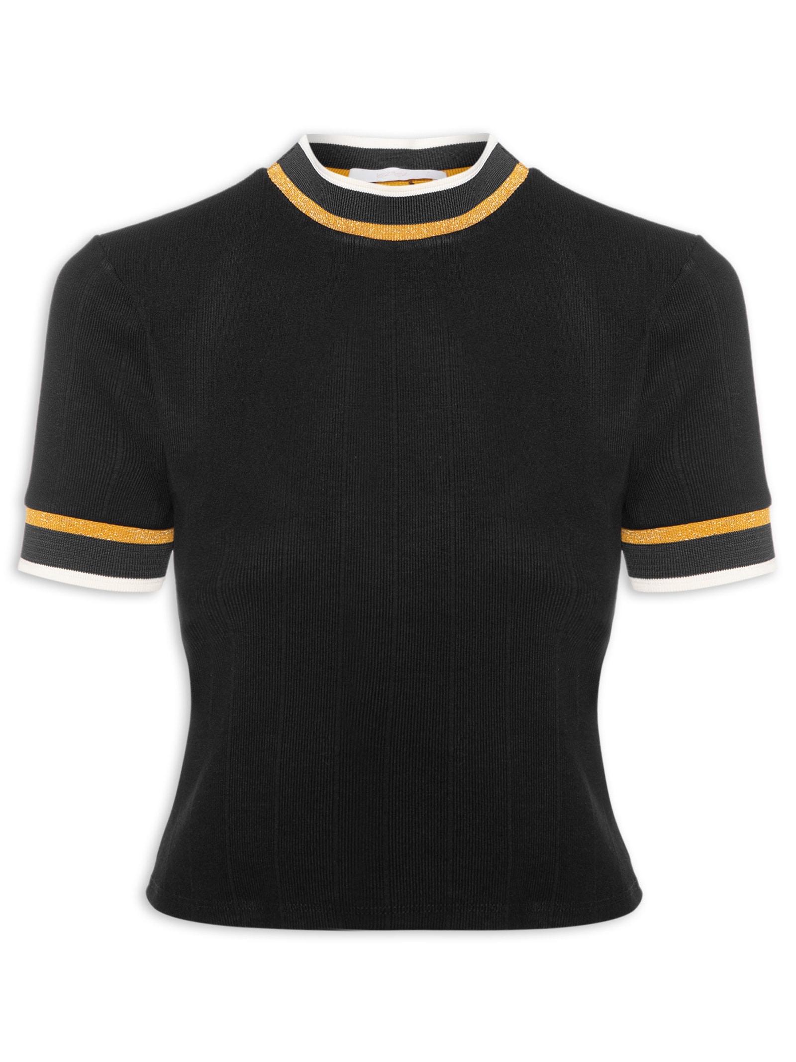 Blusa Feminina Samoa Preto Lez A Lez